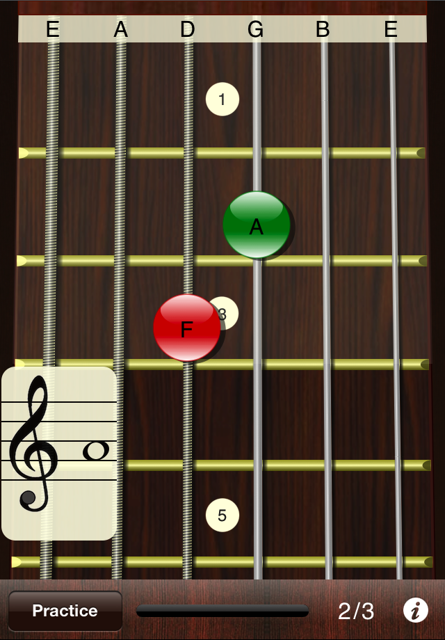 Guitar Sight Reading Trainer